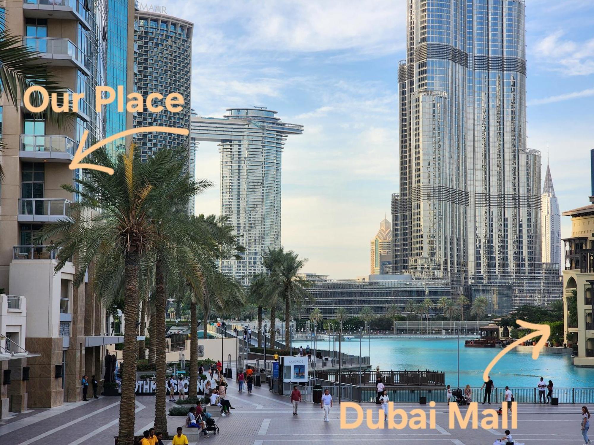 Downtown Oasis, Burj Khalifa Views, Luxury Amenities Apartment ดูไบ ภายนอก รูปภาพ